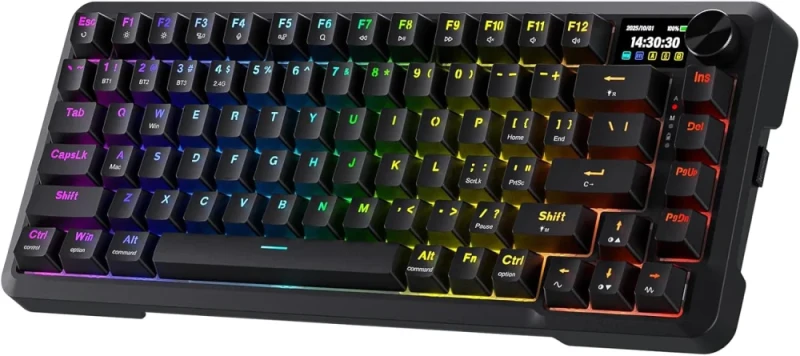Redragon K724 PRO Mechanical Gaming Keyboard - RGB Backlighting, Wireless, Bluetooth, USB-C, Hot-Swappable Switches - Featured Image