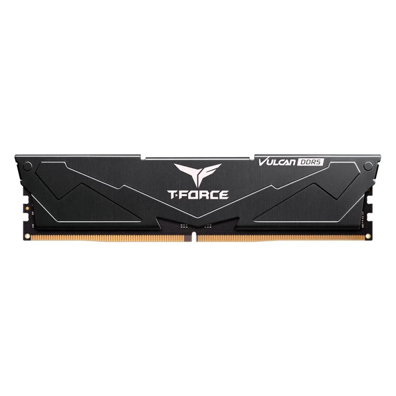 TEAMGROUP T-Force Vulcan 16 GB - 1 x 16GB, DDR5 288-pin DIMM, 6000MT/s, CL30, Black color - Featured Image