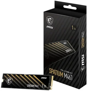 MSI SPATIUM M461 - 1 TB SSD, M.2 PCIe 4.0 X4, M.2-2280