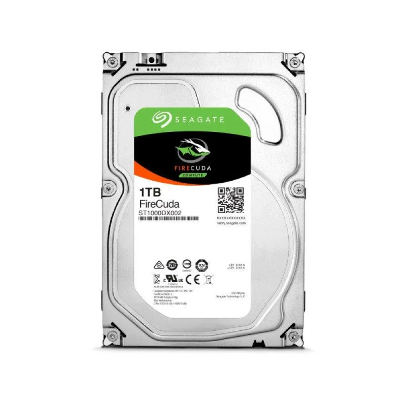 Seagate FireCuda - 1 TB Hybrid, SATA 6.0 Gb/s, 3.5", 64 MB Cache memory - Featured Image