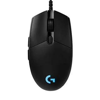Logitech G PRO Hero - Wired Optical Mouse, 25600 DPI, Black color