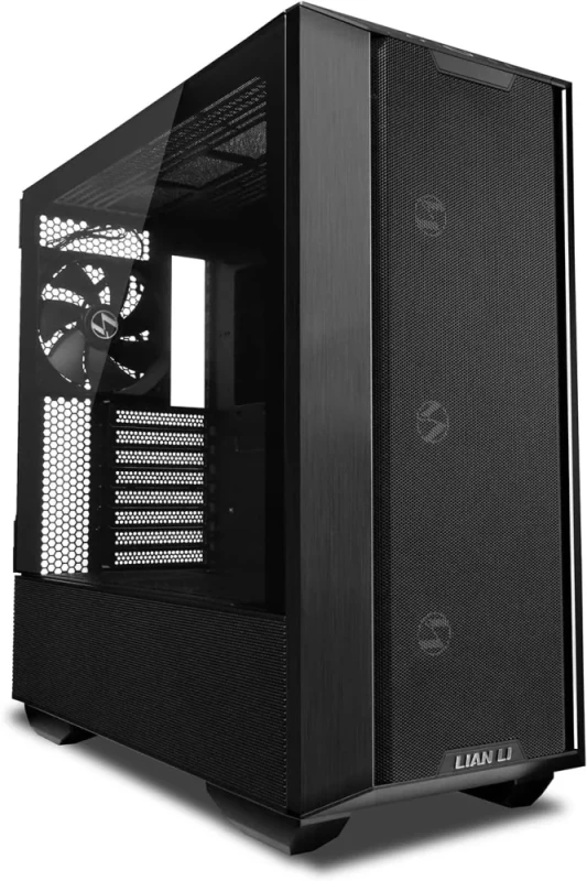 Lian Li LANCOOL III LANCOOL 3-X ATX Mid-Tower Case - Tempered Glass, 4x140mm PWM Fans, SECC Steel, Aluminum, Black - Featured Image