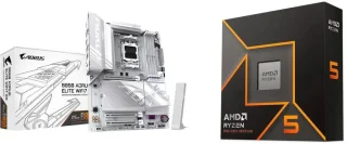 GIGABYTE B850 AORUS ELITE WIFI7 ICE + AMD Ryzen 5 9600X