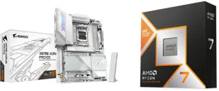 GIGABYTE X870E AORUS PRO ICE + AMD Ryzen 7 9800X3D