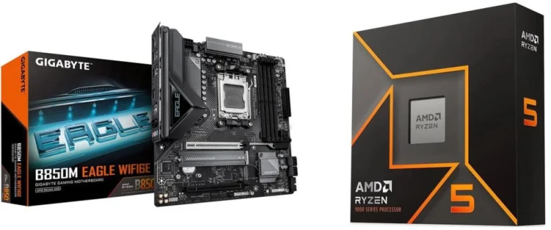 GIGABYTE B850M EAGLE WIFI6E + AMD Ryzen 5 9600X - Featured Image