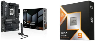 ASUS TUF GAMING X870E-PLUS WIFI7 + AMD Ryzen 9 9950X3D