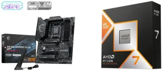 MSI X870E GAMING PLUS WIFI + AMD Ryzen 7 9800X3D