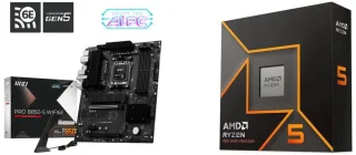 MSI PRO B850-S WIFI6E + AMD Ryzen 5 9600X