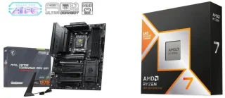 MSI MAG X870E TOMAHAWK MAX WIFI + AMD Ryzen 7 9800X3D