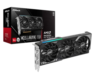 ASRock Challenger Pro OC - Radeon RX 9060 XT 16GB Black
