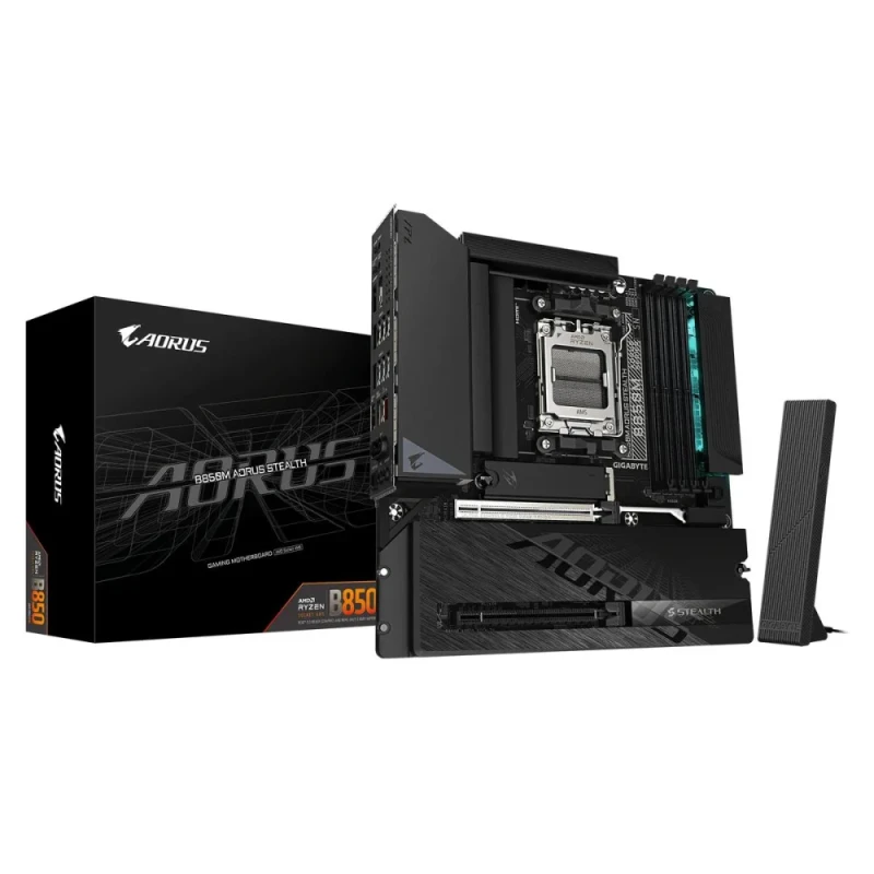 Gigabyte B850M AORUS STEALTH - Featured Image