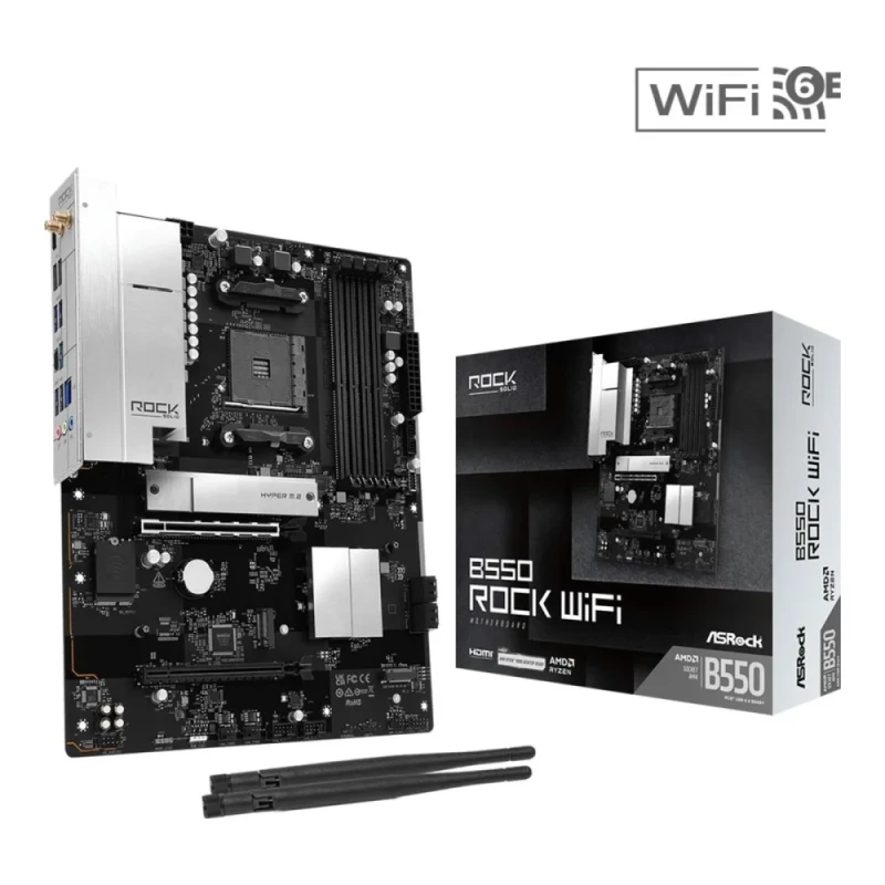 ASRock B550 Rock WiFi - Featured Image