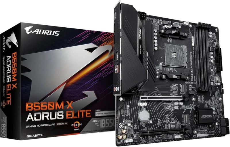 Gigabyte B550M X AORUS ELITE - Featured Image