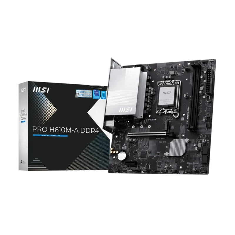 MSI PRO H610M-A DDR4 - Featured Image