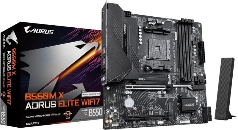 Gigabyte B550M X AORUS ELITE WIFI7 - Featured Image