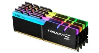 G.Skill Trident Z RGB 64 GB - 4 x 16GB, DDR4 288-pin DIMM, 2400MT/s, CL15, Black color