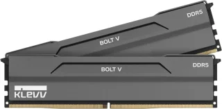 Klevv BOLT V 32 GB - 2 x 16GB, DDR5 288-pin DIMM, 6400MT/s, CL30, White color