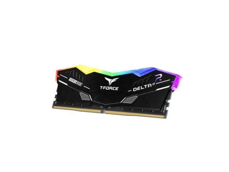 TEAMGROUP T-Force DELTAÎ± RGB 32 GB - 2 x 16GB, DDR5 288-pin DIMM, 5600MT/s, CL40, Black color - Featured Image