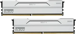 Klevv BOLT V 64 GB - 2 x 32GB, DDR5 288-pin DIMM, 6000MT/s, CL30, White color