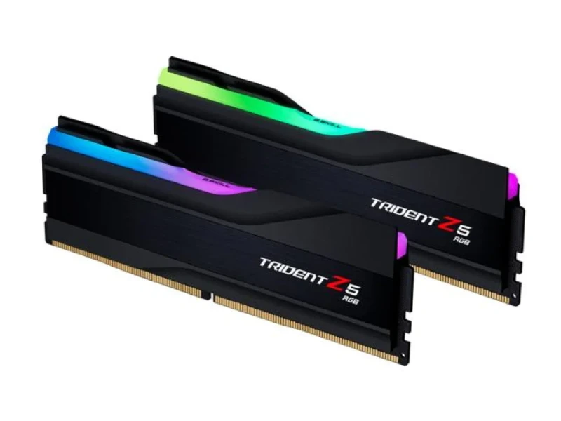 G.Skill Trident Z5 RGB 48 GB - 2 x 24GB, DDR5 288-pin DIMM, 6400MT/s, CL32, Black color - Featured Image