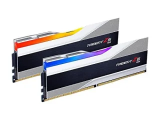 G.Skill Trident Z5 RGB 32 GB - 2 x 16GB, DDR5 288-pin DIMM, 5600MT/s, CL36, White / Black color