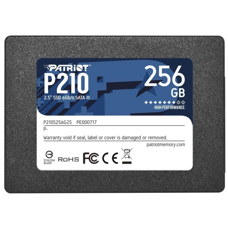 Patriot P210 - 256 GB SSD, SATA 6.0 Gb/s, 2.5" - Featured Image
