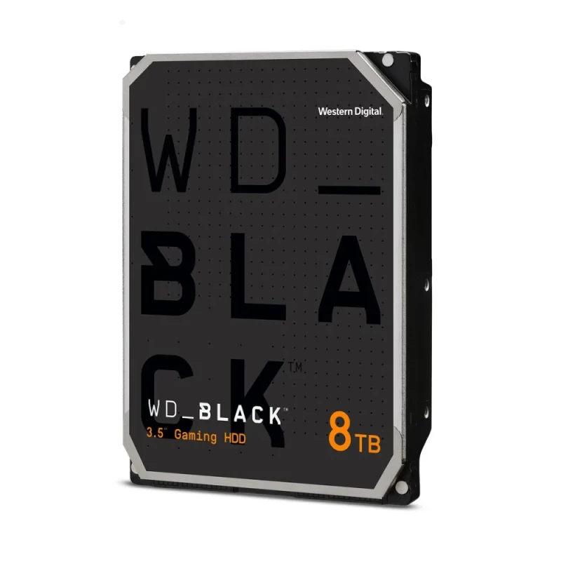 Western Digital WD_BLACK - 8 TB 7200 RPM, SATA 6.0 Gb/s, 3.5", 256 MB Cache memory - Featured Image
