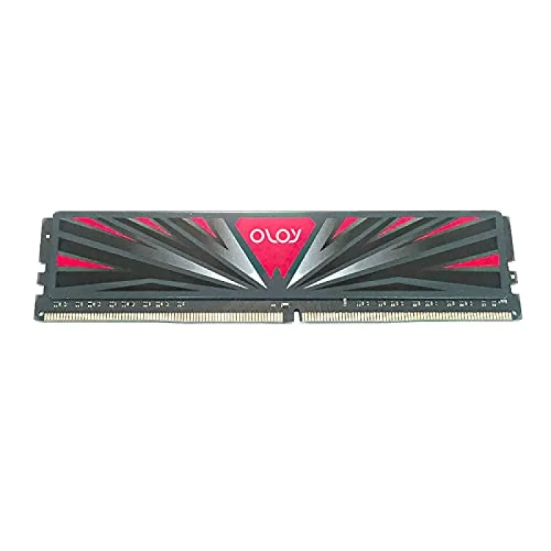 OLOy MD4U082619BBSA 8 GB - 1 x 8GB, DDR4 288-pin DIMM, 2666MT/s, CL19, Red / Black color - Featured Image