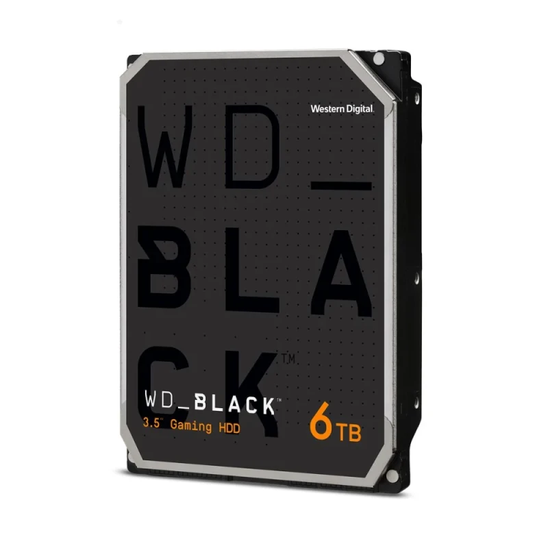 Western Digital WD_BLACK - 6 TB 7200 RPM, SATA 6.0 Gb/s, 3.5", 256 MB Cache memory - Featured Image