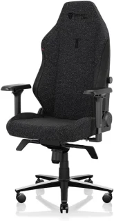 Secretlab TITAN Evo Black Gaming Chair - SoftWeave Plus Fabric, Ergonomic Lumbar Support, Magnetic Memory Foam Head Pillow, 4D Armrests, Reclining Backrest, Standard Size, Up to 130kg, Black