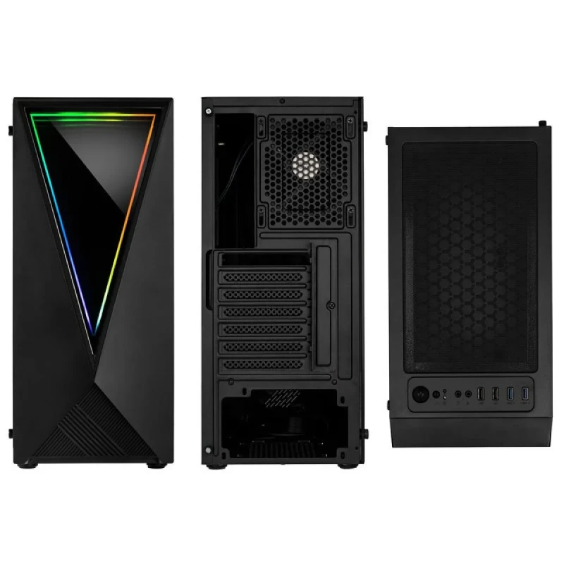 Kolink Void RGB midi-tower, black with window - Gallery Image