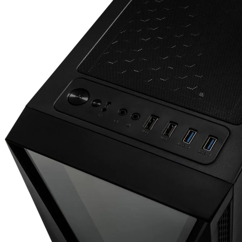 Kolink Void RGB midi-tower, black with window - Gallery Image