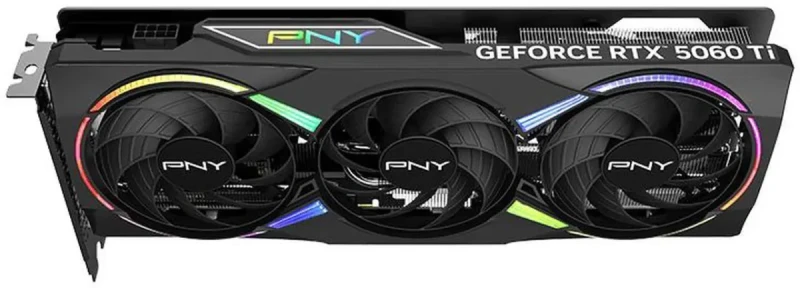 PNY ARGB OC GeForce RTX 5060 Ti 16GB 128-Bit GDDR7 DLSS 4.0 PCI Express 5.0 x8 Graphics Card RTX 5060 Ti 16GB Triple Fan ARGB OC VCG5060T16TFXXPB1-O - Image 5