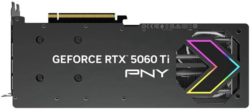 PNY ARGB OC GeForce RTX 5060 Ti 16GB 128-Bit GDDR7 DLSS 4.0 PCI Express 5.0 x8 Graphics Card RTX 5060 Ti 16GB Triple Fan ARGB OC VCG5060T16TFXXPB1-O - Image 8