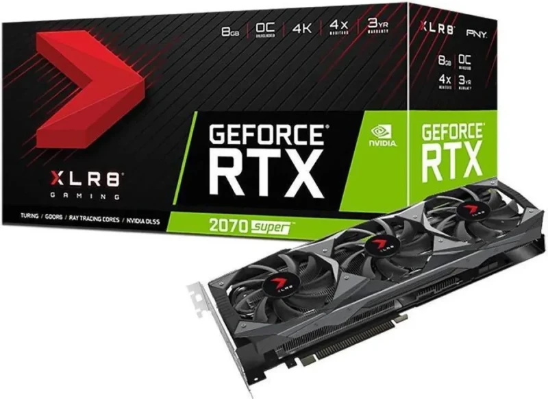 PNY GeForce RTX 5070 Ti Overclocked Triple Fan GPU - Image 6