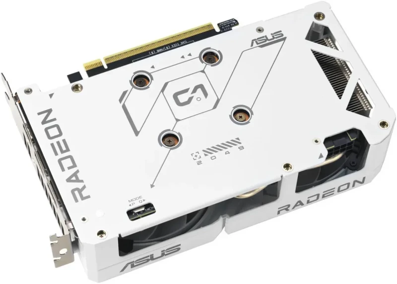 ASUS Dual Radeon RX 9060 XT 16GB GDDR6 PCI Express 5.0 x16 ATX Graphics Card DUAL-RX9060XT-16G-WHITE - Image 7
