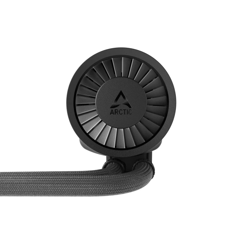 ARCTIC Liquid Freezer III 360 Pro Black – 360mm AIO CPU Water Cooler with 3x P12 Pro PWM PST Fans + 60mm VRM Fan, Intel LGA1700/1851 & AMD AM4/AM5 - Gallery Image