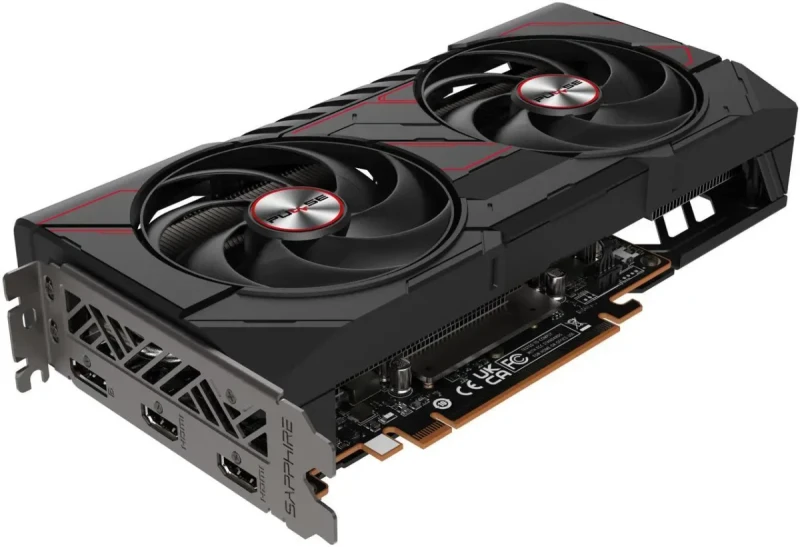 SAPPHIRE AMD Radeon RX 9060 XT 16GB GDDR6 PCI Express 5.0 x16 ATX Graphics Card 11350-03-21G (Brown Box version) - OEM - Image 2