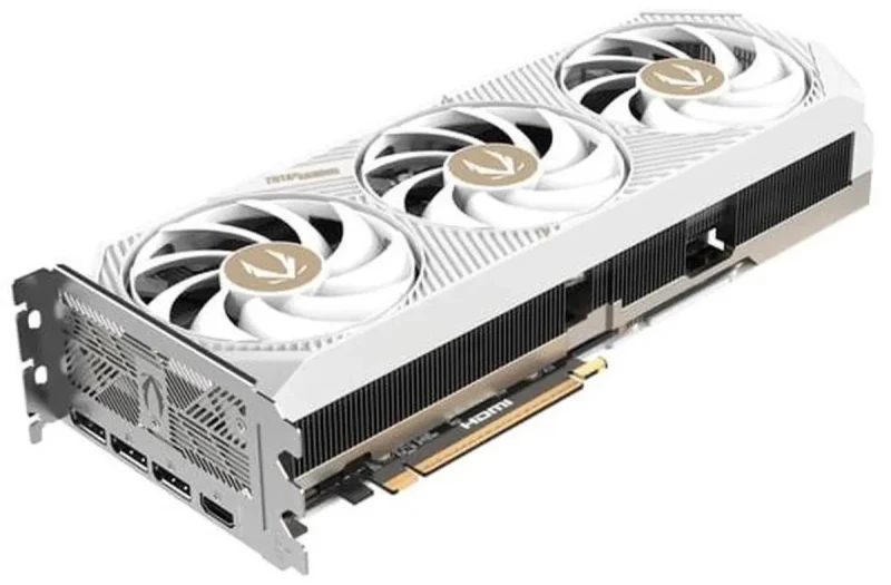 ZOTAC SOLID CORE OC White Edition GeForce RTX 5070 Ti 16GB GDDR7 PCI Express 5.0 x16 ATX Graphics Card RTX 5070 Ti SOLID CORE White Edition ZT-B50710Q2-10P - Image 2