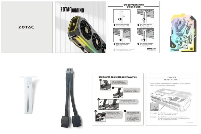 ZOTAC SOLID CORE OC White Edition GeForce RTX 5070 Ti 16GB GDDR7 PCI Express 5.0 x16 ATX Graphics Card RTX 5070 Ti SOLID CORE White Edition ZT-B50710Q2-10P - Image 6