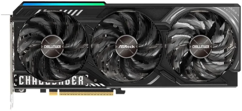 ASRock Challenger Radeon RX 9070 XT 16GB GDDR6 PCI Express 5.0 x16 Graphics Card RX9070XT CL 16G - Image 1