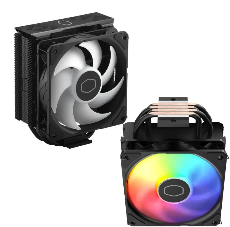 Cooler Master Hyper 212 Pro CPU Air Cooler, SickleFlow Edge 120 PWM Fan, Superconductive Composite 4 Copper Heat Pipes, 152mm Tall, Sleek Top Cover, AMD Ryzen AM5|AM4, Intel LGA 1851|1700 Brackets - Image 3