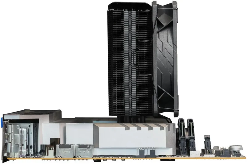 Cooler Master Hyper 212 Pro CPU Air Cooler, SickleFlow Edge 120 PWM Fan, Superconductive Composite 4 Copper Heat Pipes, 152mm Tall, Sleek Top Cover, AMD Ryzen AM5|AM4, Intel LGA 1851|1700 Brackets - Image 16