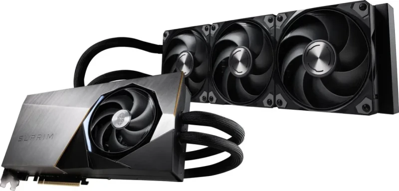 MSI Suprim GeForce RTX 5080 16GB GDDR7 PCI Express 5.0 x16 Graphics Card RTX 5080 16G SUPRIM LIQUID SOC - Image 5