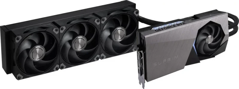 MSI Suprim GeForce RTX 5080 16GB GDDR7 PCI Express 5.0 x16 Graphics Card RTX 5080 16G SUPRIM LIQUID SOC - Image 7