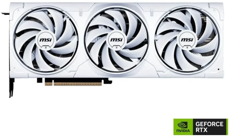 MSI Ventus GeForce RTX 5080 16GB GDDR7 PCI Express 5.0 Graphics Card RTX 5080 16G VENTUS 3X OC WHITE - Image 2