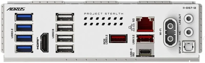 GIGABYTE B850 AORUS STEALTH ICE AMD AM5 Motherboard, ATX, DDR5, 4x M.2, PCIe 5.0, USB-C, WIFI7, 5GbE LAN, EZ-Latch, - Image 6