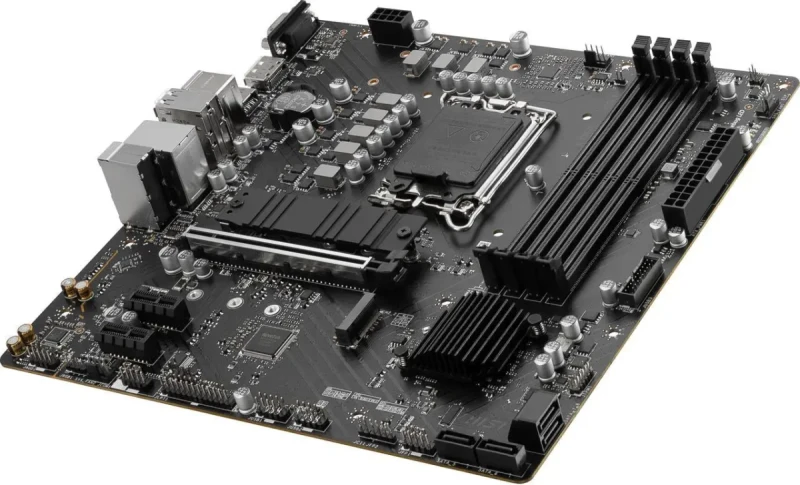 MSI PRO B760M-P LGA 1700 Intel B760 SATA 6Gb/s Micro ATX Motherboard - Image 6