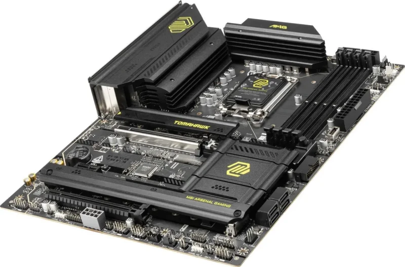 MSI MAG B860 TOMAHAWK WIFI LGA 1851 Intel B860 SATA 6Gb/s Intel Core Ultra DDR5 ATX Motherboard - Image 3