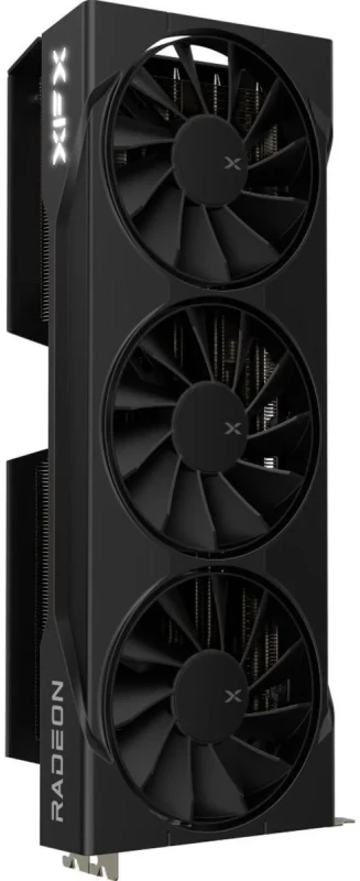 XFX Swift AMD Radeon RX 9070 XT 16GB GDDR6 - Triple-Fan RDNA 4 Graphics Card, PCIe 5.0, 2970 MHz Boost - Black RX-97TSWF3B9 - Image 3